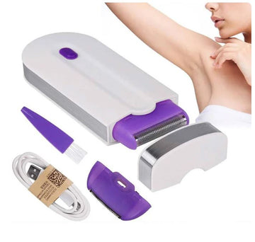 Kit d'Épilation sans douleur rechargeable par USB